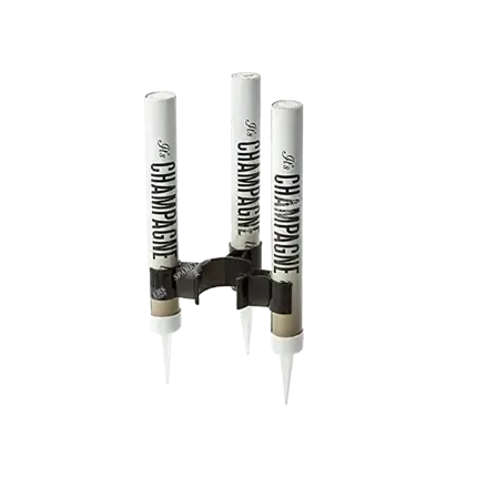  Zwarte clips voor 3 fonteinen