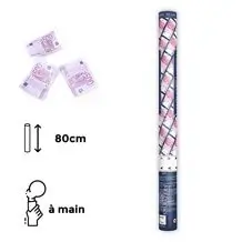 Confetti kanonnen 80CM tickets 500€.