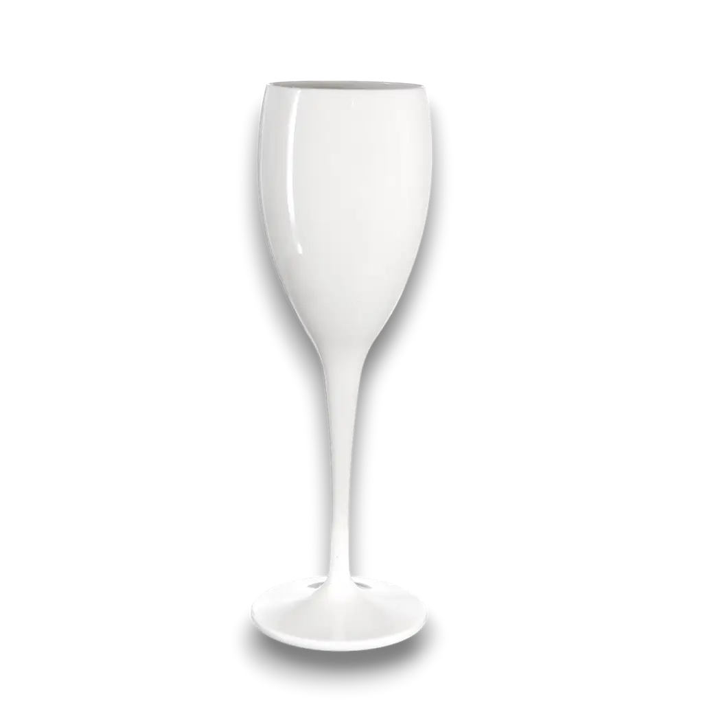 Witte champagneglas 17cl