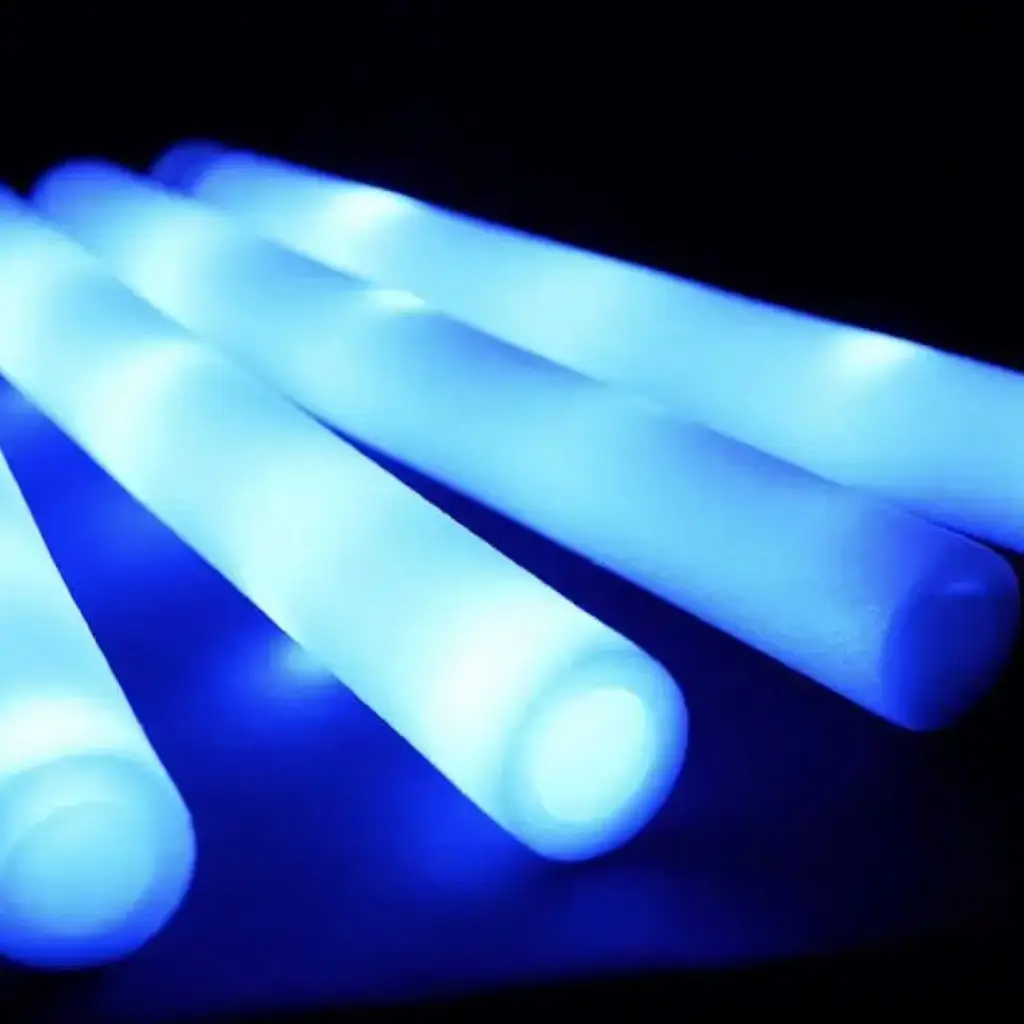 Blauwe LED lichtstick