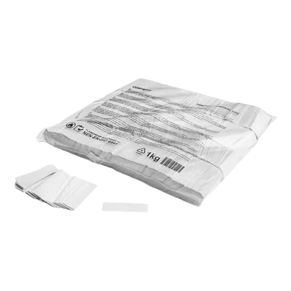 Magic FX 1KG witte confetti zak