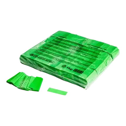 1KG zak groene confetti
