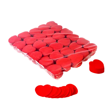 1KG zak rode hart confetti