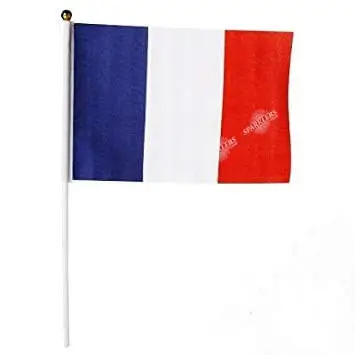Frankrijk Vlag met stokbrood 30x45cm