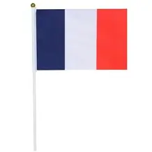 Frankrijk Vlag met stokbrood 30x45cm
