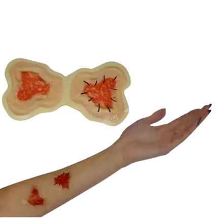 Set van 2 littekens stickers