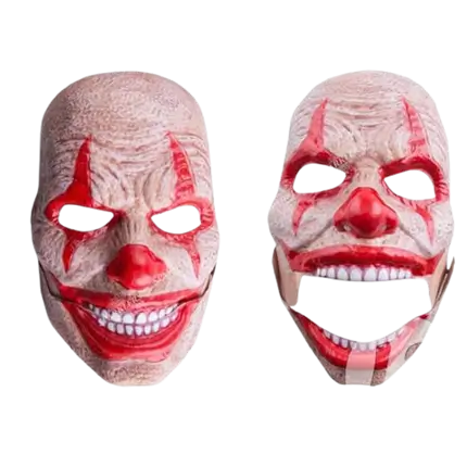 Horror clown masker