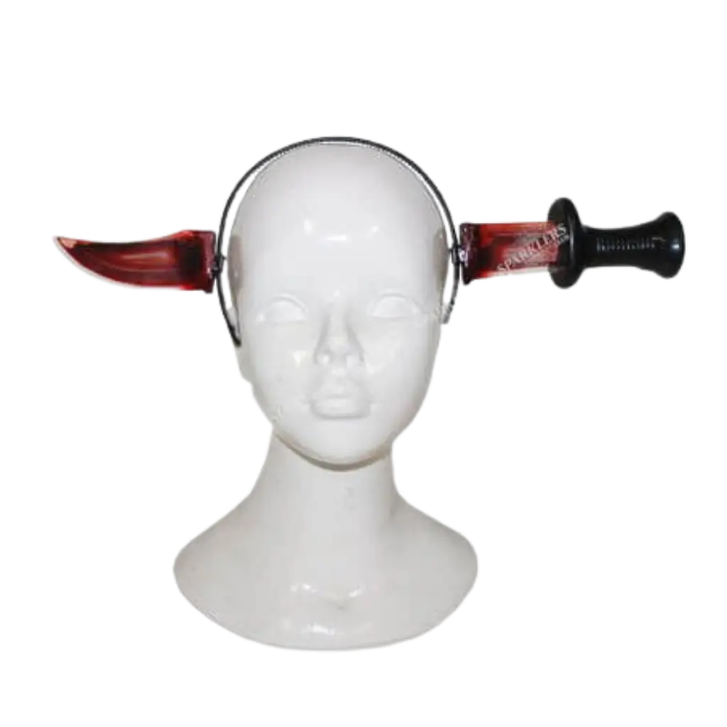 Bloederig mes hoofdband 40cm
