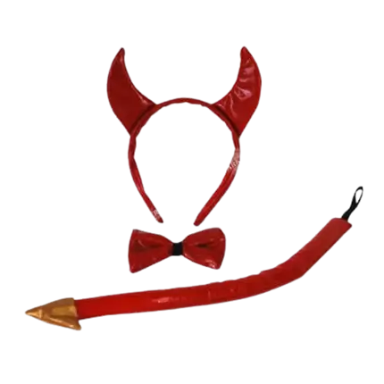 Duivels vermomming set