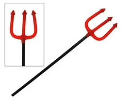  Trident rood en zwart 58cm