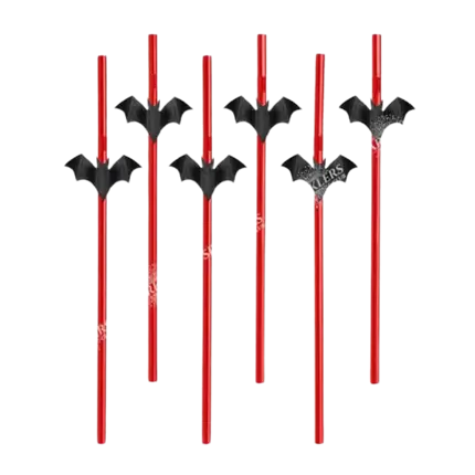 Set van 6 Halloween rietjes