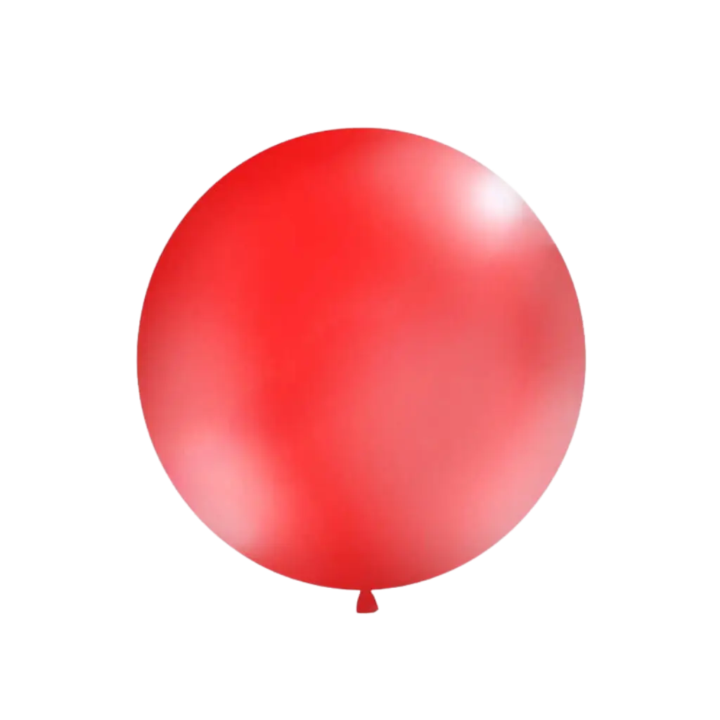 Reuze ballon 100cm Rood