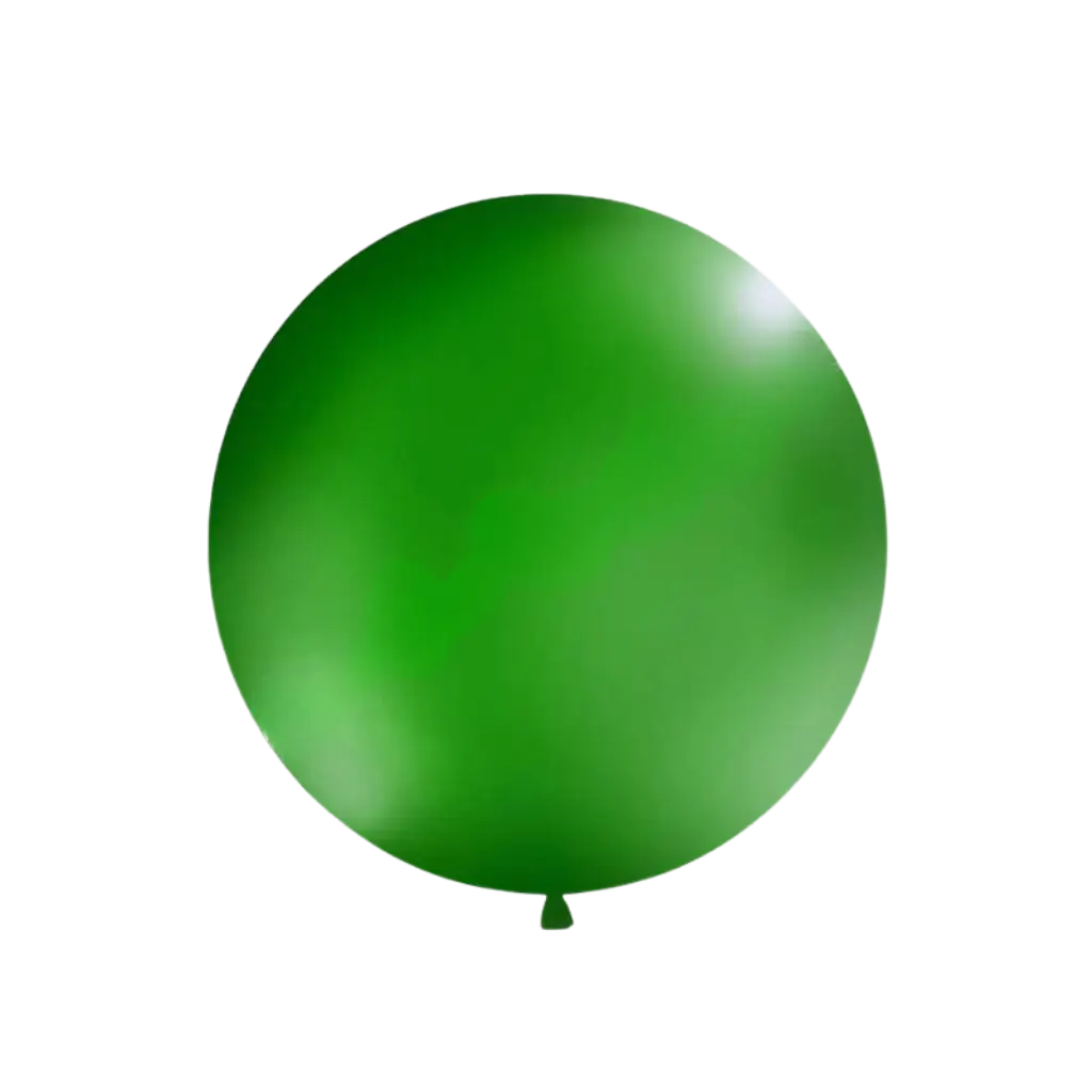 Reuze ballon 100cm Donkergroen