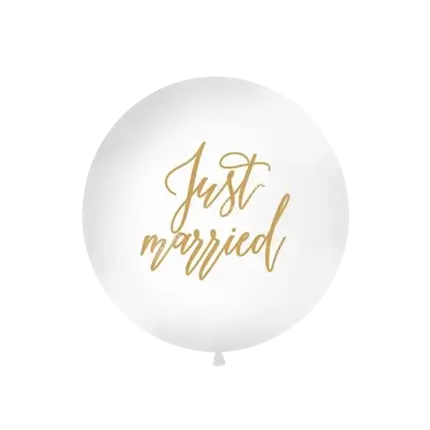 Reuze ballon 100cm Net Getrouwd