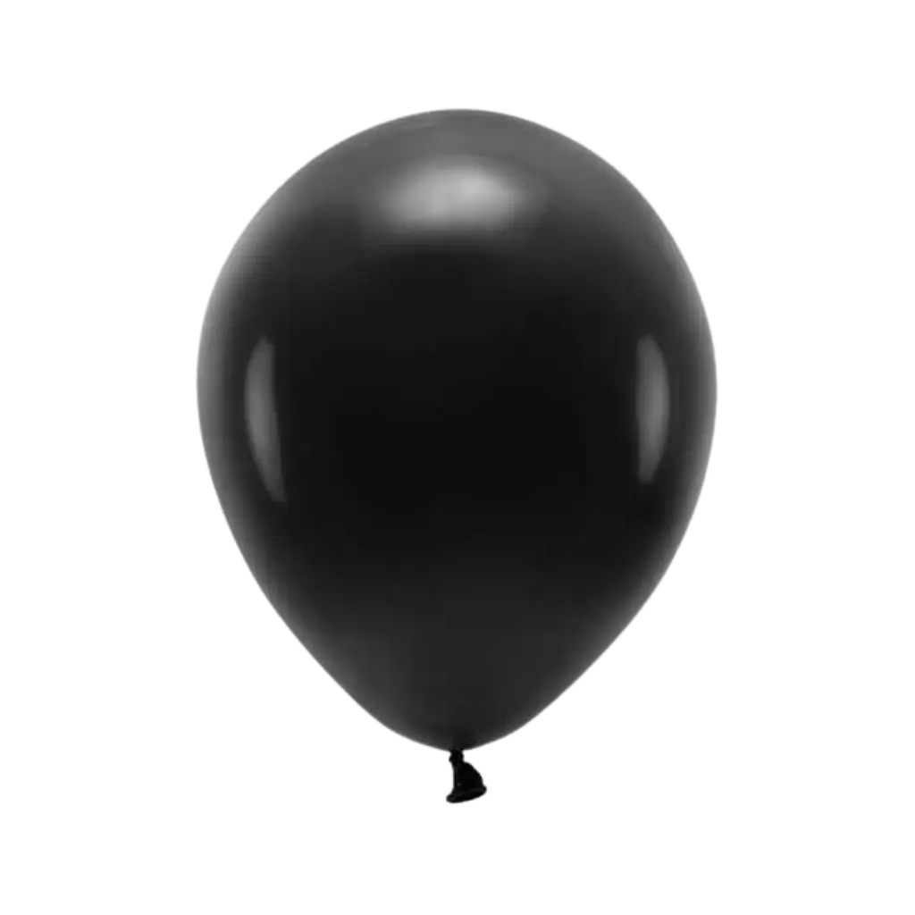 Pak van 100 zwarte biologisch afbreekbare ballonnen