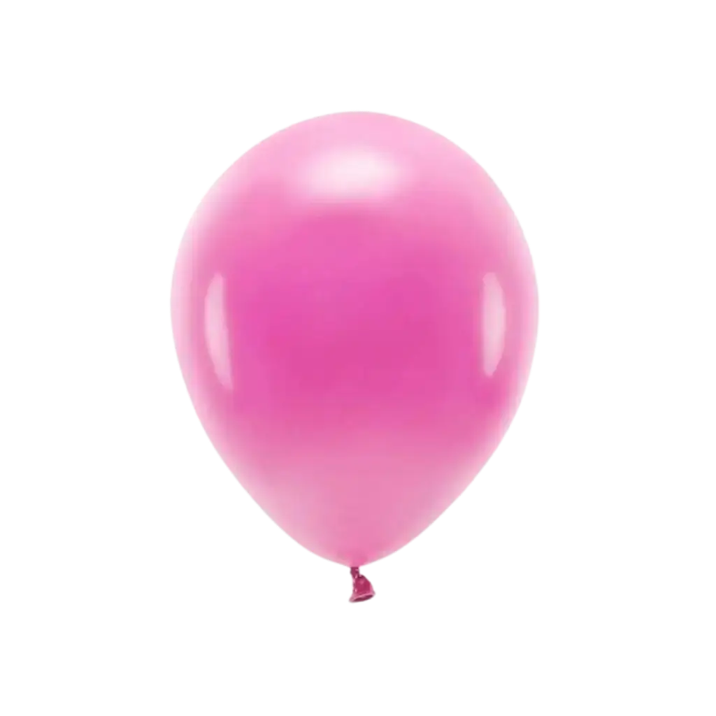Set van 100 biologisch afbreekbare Pastelballonnen Donker Roze