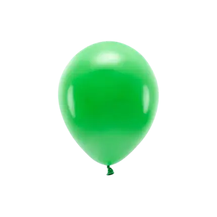Pak van 100 groene biologisch afbreekbare ballonnen