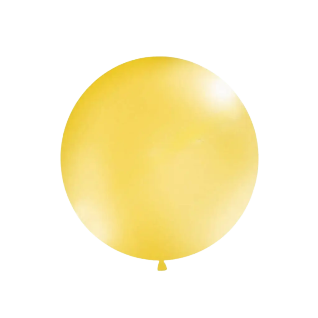 Reuze ballon 100cm goud metallic