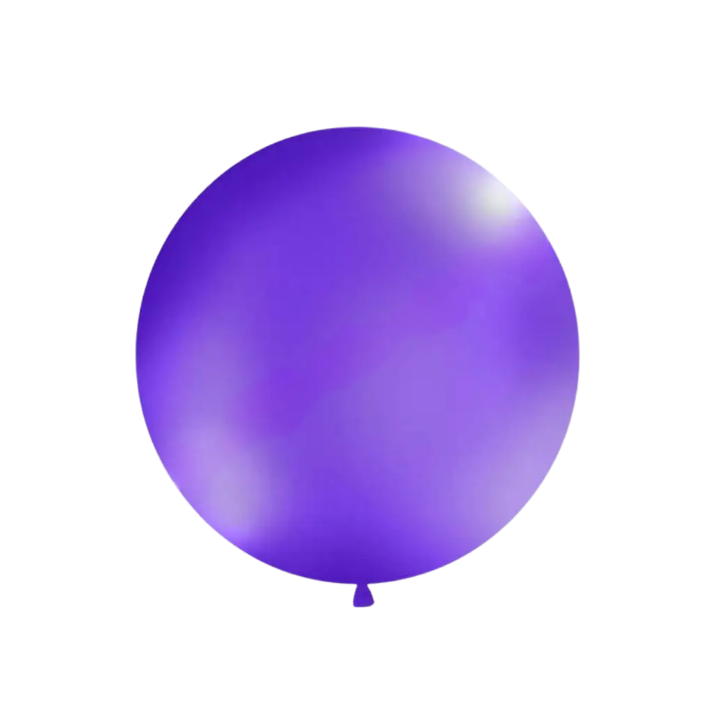  Reuze ballon 100cm paars