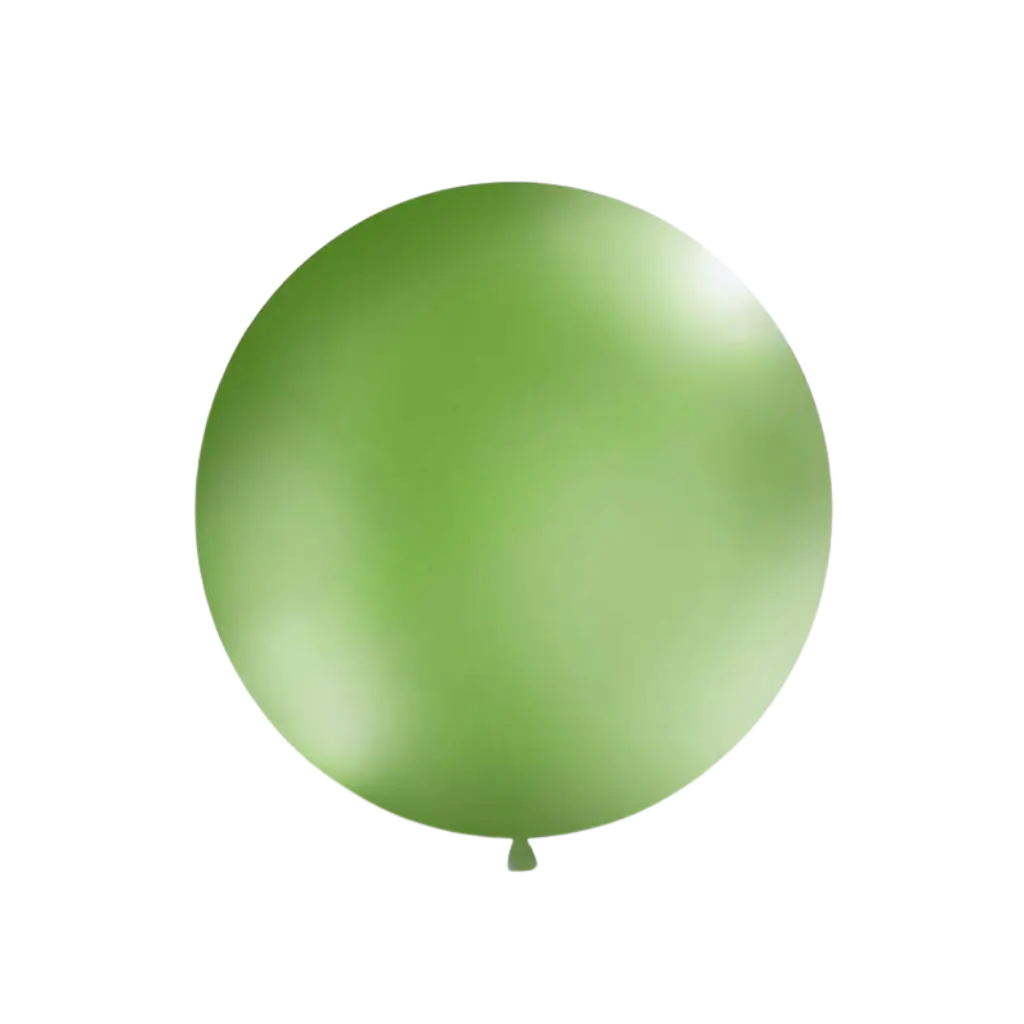 Reuze ballon 100cm Lichtgroen