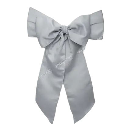 Set van 10 zilveren stoelknopen