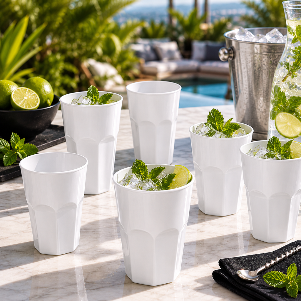 Mojito glas 33cl Wit