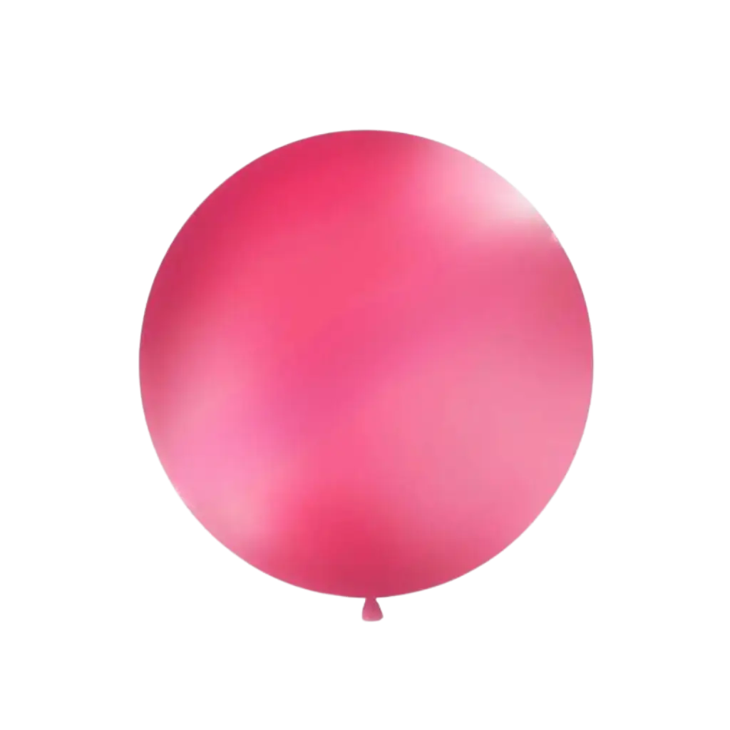 Reuze ballon 100cm Roze Fuchsia