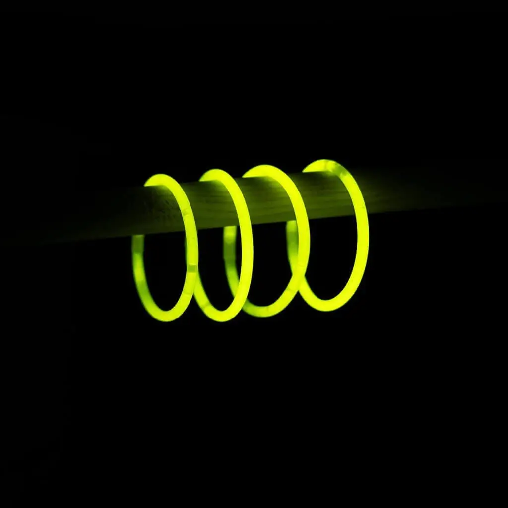 Gele Fluo Armband (Set van 100)