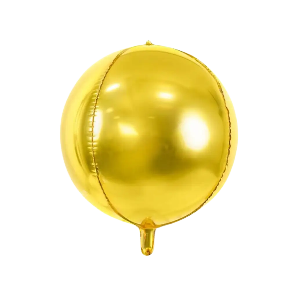 Metallic Goud Mylar Ballon 40cm