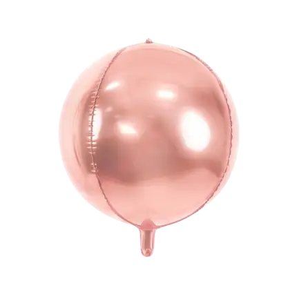 Metallic Roségoud Mylar Ballon 40cm