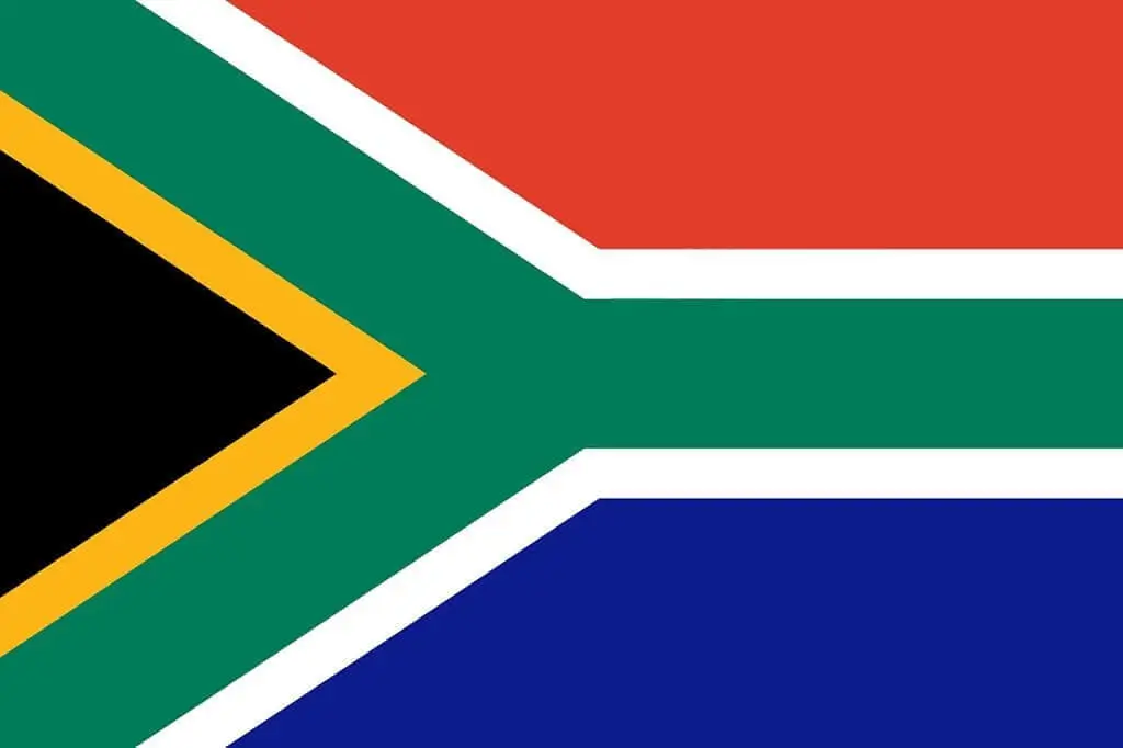 Zuid-Afrika Vlag 90x150cm