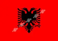 Albanië Vlag 90x150cm