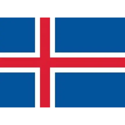 IJsland Vlag 90x150cm