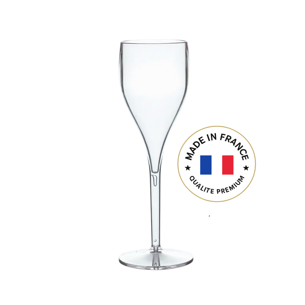 Transparante Champagnefles 12cl