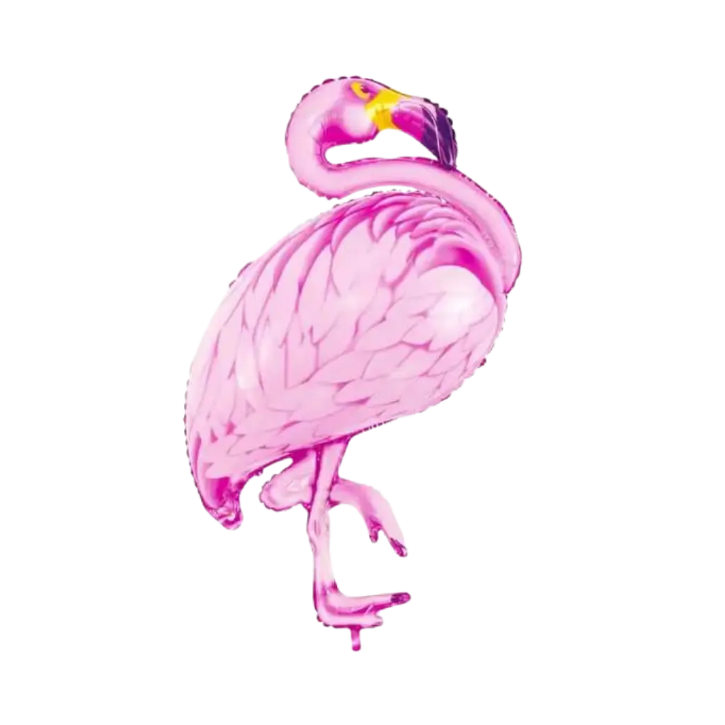 Reuze roze flamingo ballon 70x95cm