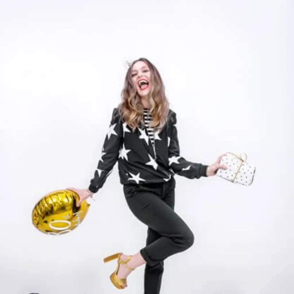 30e verjaardag ballon goud ø45cm