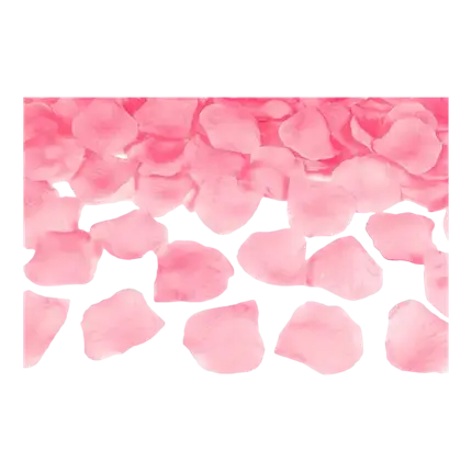 100 lichtroze rozenblaadjes