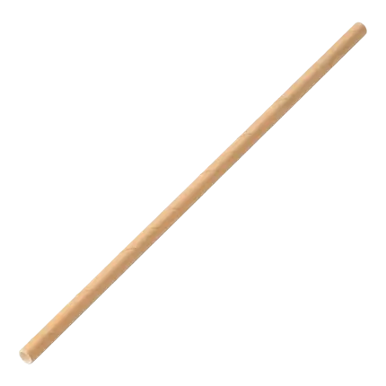 Kraftpapier rietje 20cm /ø6mm (250 stuks)