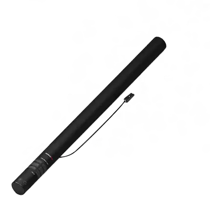 Elektrisch confetti pistool Hart wit 80 cm