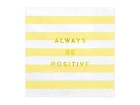 Always Be Positive Paper Towel (Set van 20)