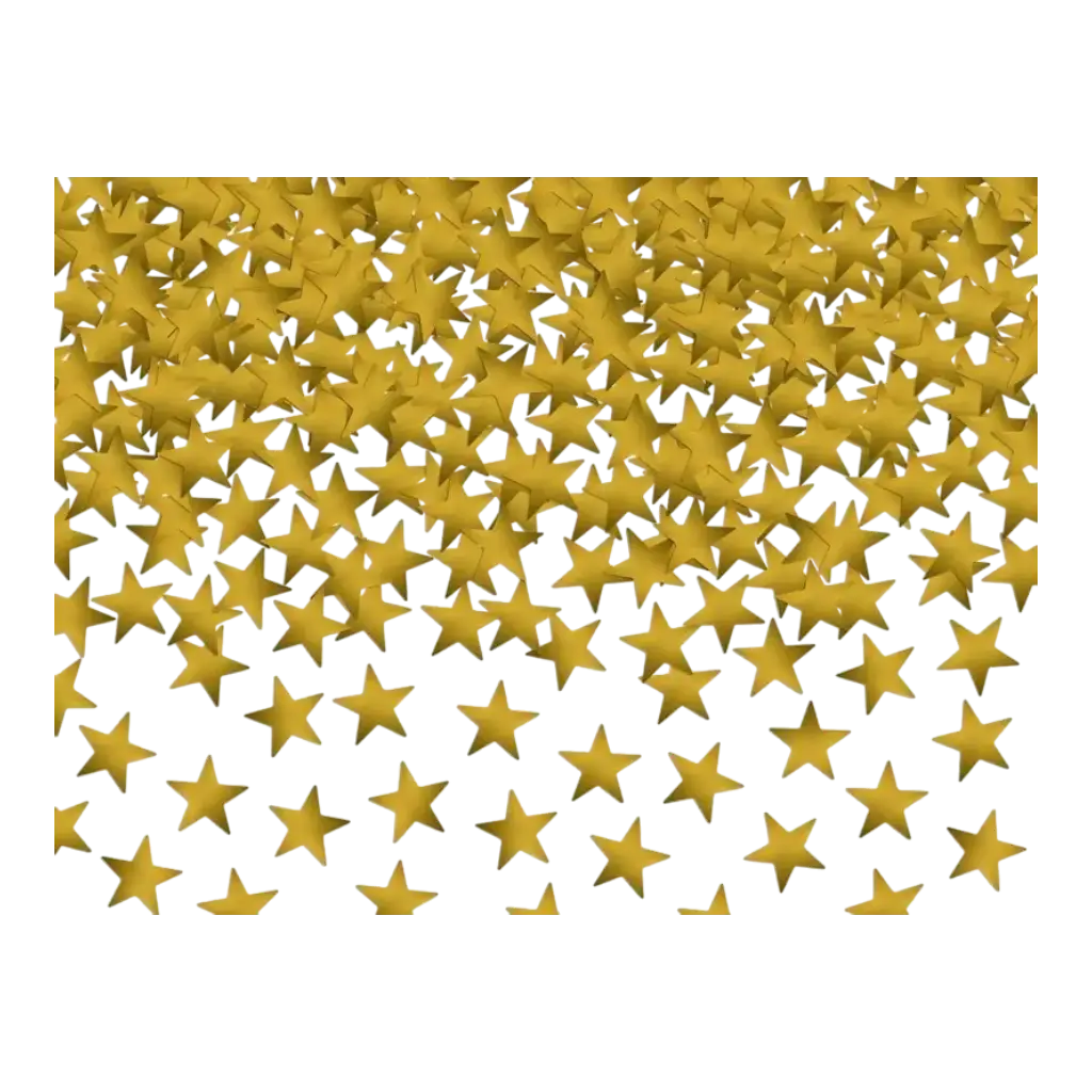 Gouden ster confetti (30gr)