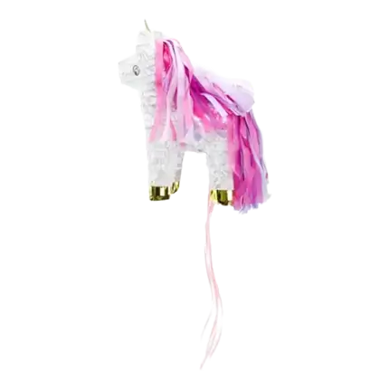 WITTE EENHOORN PINATA