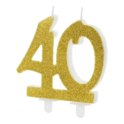 Gouden jubileumkaars 40 jaar