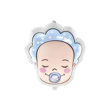 Baby Jongen Bal Blauw 40x45cm