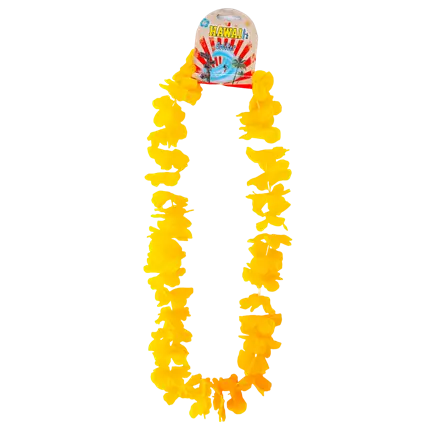 Hawaiian Oranje Bloem Ketting