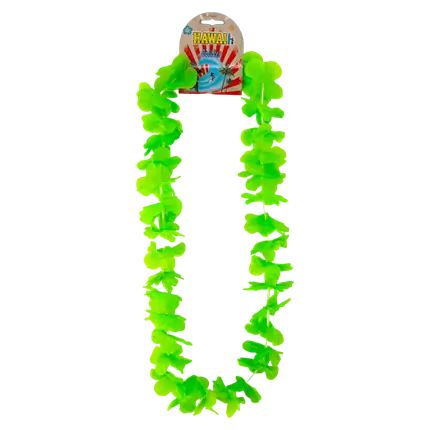 Hawaiian Flower Ketting Groen