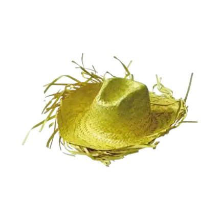 Gele Caribische Cowboyhoed