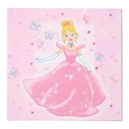 Set van 12 PRINCESSE handdoeken