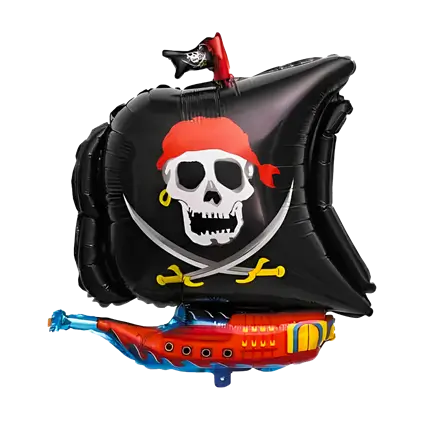 Piratenschip ballon