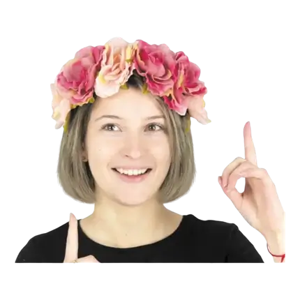 Vintage roze bloementent